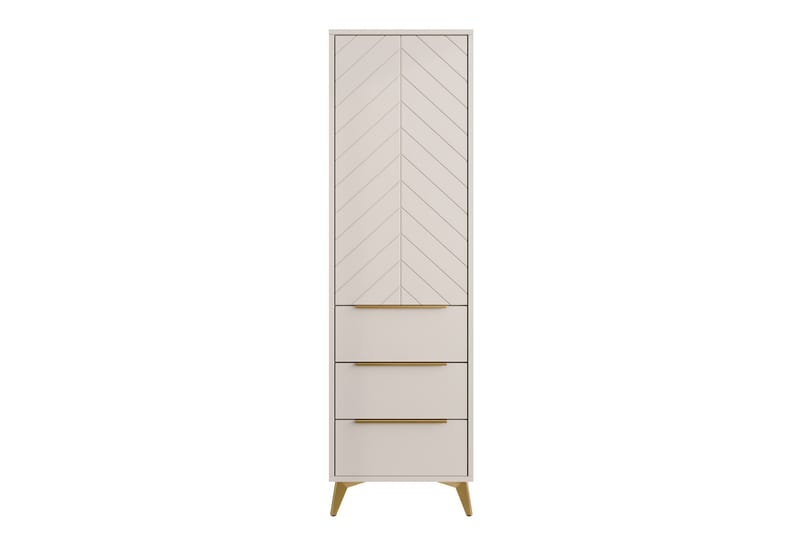 Vemdalen Garderobe 54 cm - Sand beige - Oppbevaring - Klesoppbevaring - Garderober & garderobesystem