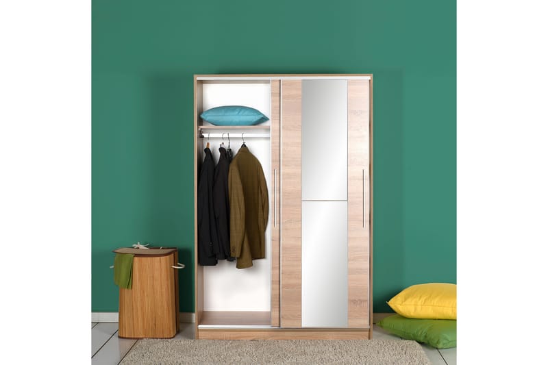 Wardrobe Eik-Sonoma - Oppbevaring - Klesoppbevaring - Garderober & garderobesystem