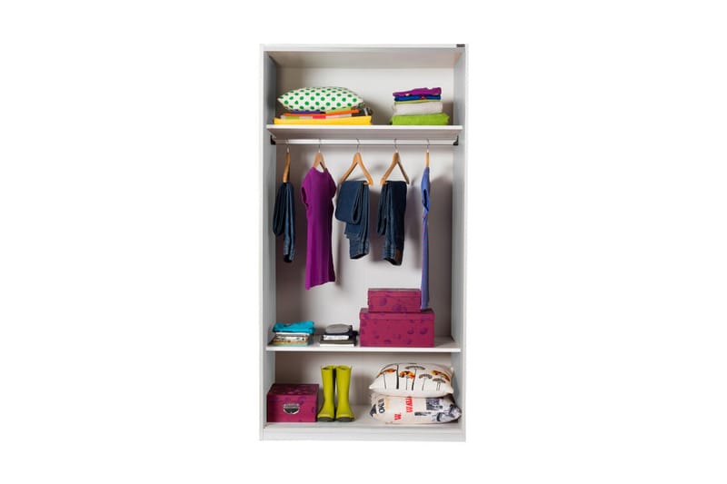 Wardrobe Hvit - Oppbevaring - Klesoppbevaring - Garderober & garderobesystem