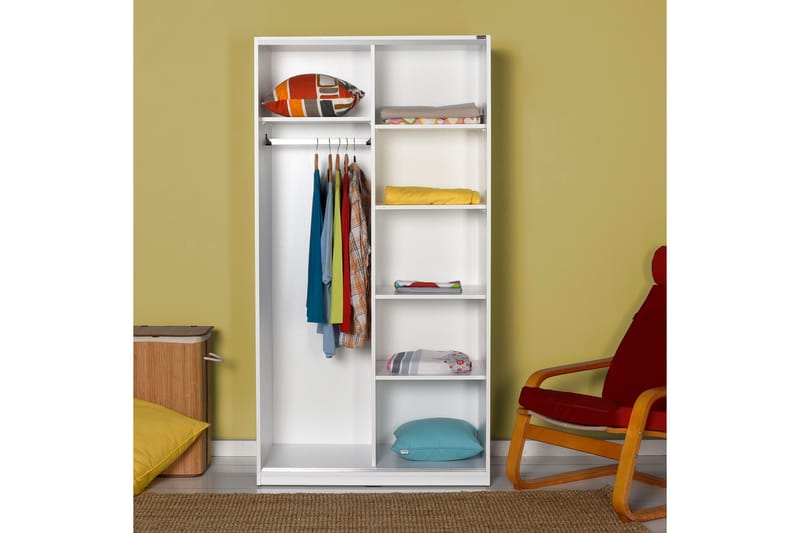 Wardrobe Hvit - Oppbevaring - Klesoppbevaring - Garderober & garderobesystem