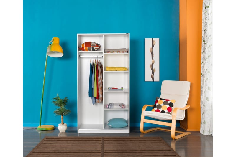 Wardrobe Hvit - Oppbevaring - Klesoppbevaring - Garderober & garderobesystem