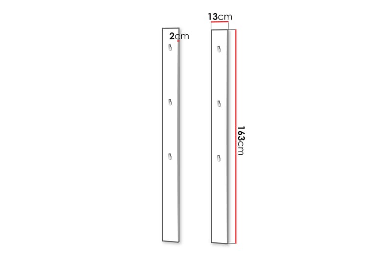 Simply Klesstativ 13 cm - Grå - Oppbevaring - Klesoppbevaring - Stumtjener