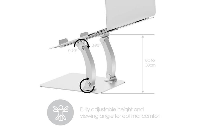 DESIRE2 bærbar stativ Dual Pivot Riser - DESIRE2 - Laptop stativ