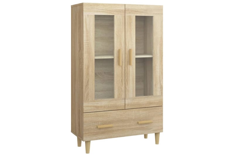 beBasic Highboard sonoma eik 70x31x115 cm konstruert tre - Brun - Oppbevaring - Oppbevaringsmøbler - Sideboard & skjenker