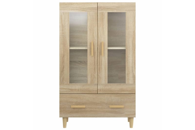 beBasic Highboard sonoma eik 70x31x115 cm konstruert tre - Brun - Oppbevaring - Oppbevaringsmøbler - Sideboard & skjenker