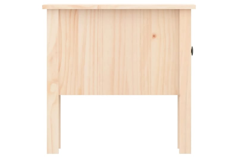 beBasic Sidebord 50x50x49 cm heltre furu - Brun - Oppbevaring - Oppbevaringsmøbler - Sideboard & skjenker