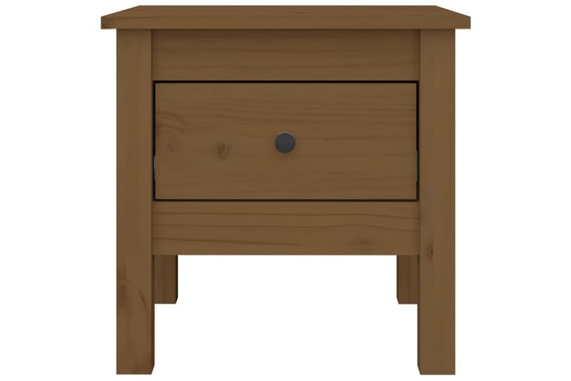 beBasic Sidebord honningbrun 40x40x39 cm heltre furu - Brun - Oppbevaring - Oppbevaringsmøbler - Sideboard & skjenker