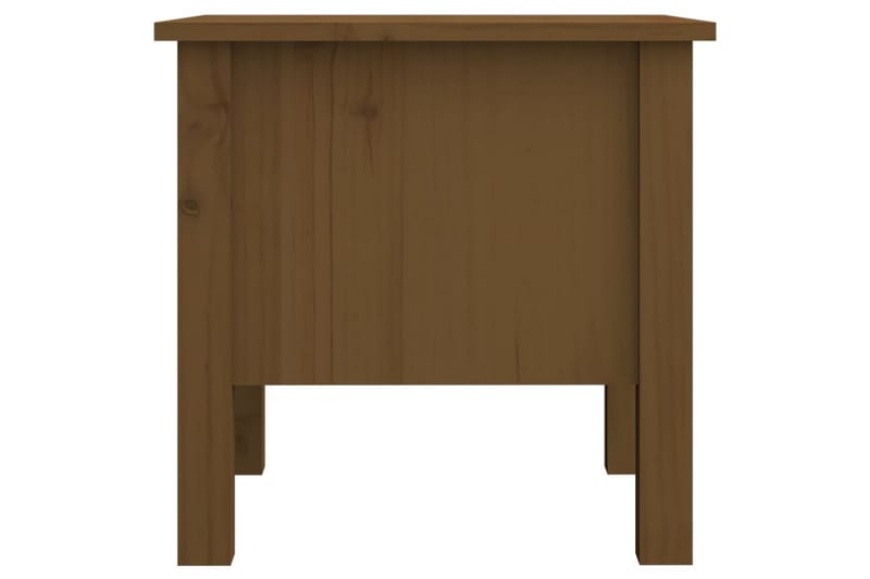 beBasic Sidebord honningbrun 40x40x39 cm heltre furu - Brun - Oppbevaring - Oppbevaringsmøbler - Sideboard & skjenker