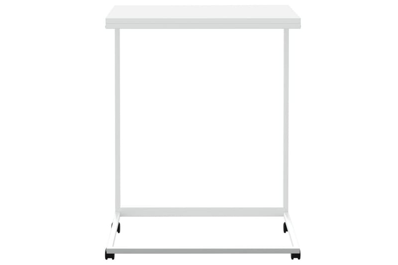 beBasic Sidebord med hjul hvit 55x35x70 cm konstruert tre - Hvit - Oppbevaring - Oppbevaringsmøbler - Sideboard & skjenker