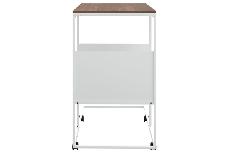 beBasic Sidebord med hjul hvit 55x36x63,5 cm konstruert tre - Hvit - Oppbevaring - Oppbevaringsmøbler - Sideboard & skjenker