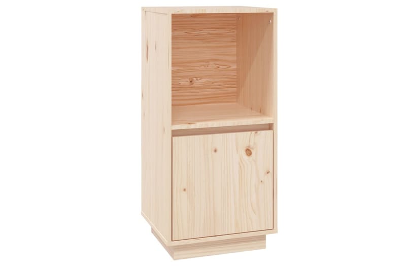 beBasic Skjenk 38x35x80 cm heltre furu - Brun - Oppbevaring - Oppbevaringsmøbler - Sideboard & skjenker