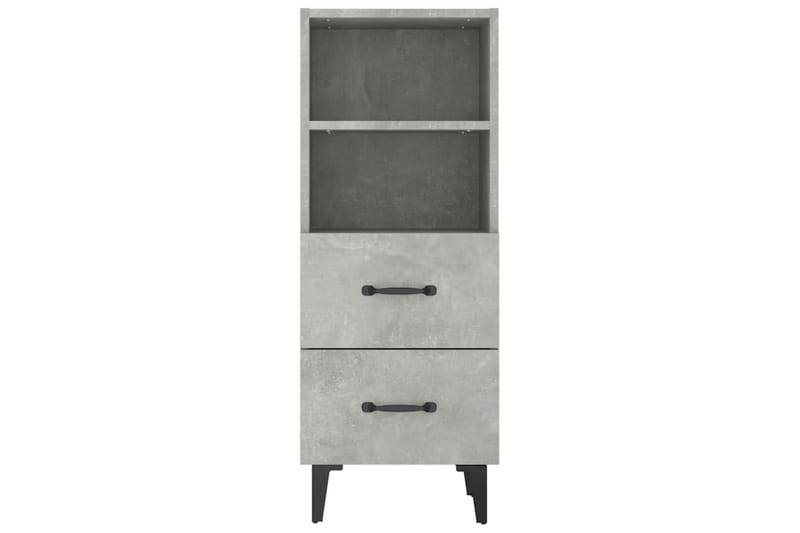 beBasic Skjenk betonggrå 34,5x34x90 cm konstruert tre - GrÃ¥ - Oppbevaring - Oppbevaringsmøbler - Sideboard & skjenker