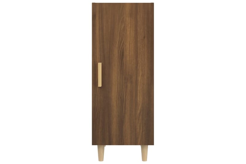 beBasic Skjenk brun eik 34,5x34x90 cm konstruert tre - Brun - Oppbevaring - Oppbevaringsmøbler - Sideboard & skjenker