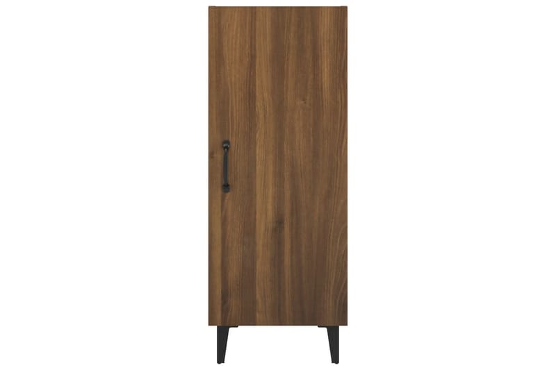 beBasic Skjenk brun eik 34,5x34x90 cm konstruert tre - Brun - Oppbevaring - Oppbevaringsmøbler - Sideboard & skjenker