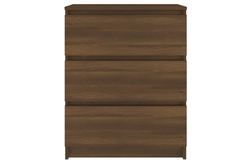 beBasic Skjenk brun eik 60x35x76 cm konstruert tre - Brun - Oppbevaring - Oppbevaringsmøbler - Sideboard & skjenker