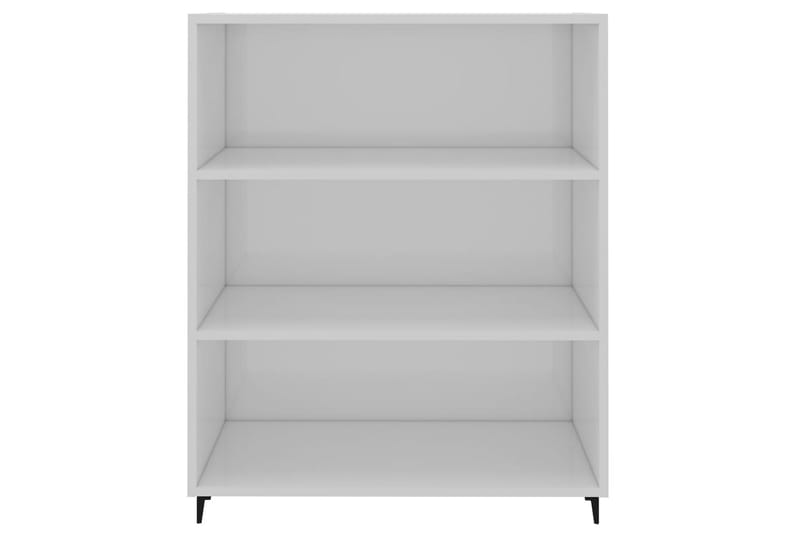 beBasic Skjenk høyglans hvit 69,5x32,5x90 cm konstruert tre - Hvit - Oppbevaring - Oppbevaringsmøbler - Sideboard & skjenker