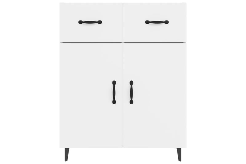 beBasic Skjenk høyglans hvit 69,5x34x90 cm konstruert tre - Hvit - Oppbevaring - Oppbevaringsmøbler - Sideboard & skjenker