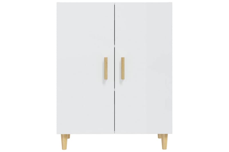 beBasic Skjenk høyglans hvit 70x34x90 cm konstruert tre - Hvit - Oppbevaring - Oppbevaringsmøbler - Sideboard & skjenker