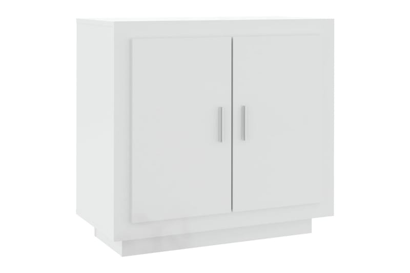 beBasic Skjenk høyglans hvit 80x40x75 cm konstruert tre - Hvit - Oppbevaring - Oppbevaringsmøbler - Sideboard & skjenker