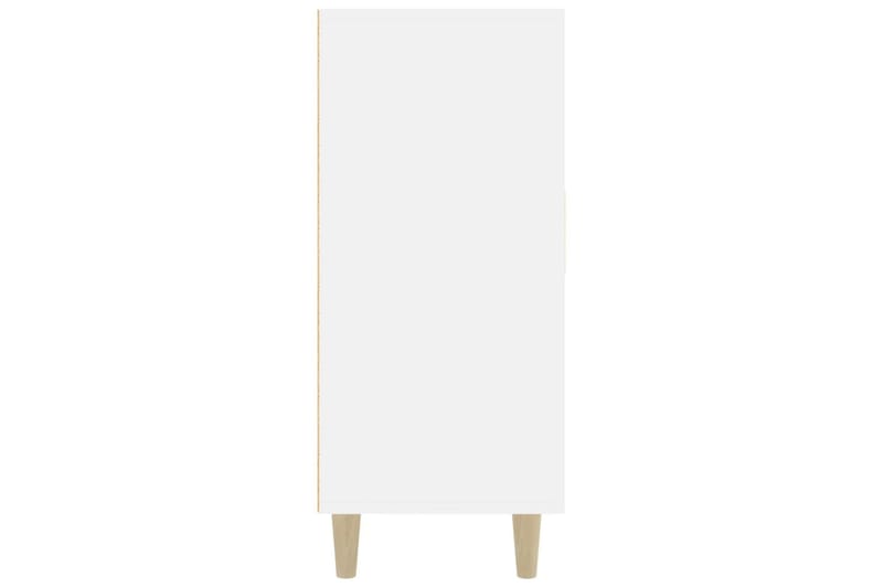 beBasic Skjenk høyglans hvit 90x34x80 cm konstruert tre - Hvit - Oppbevaring - Oppbevaringsmøbler - Sideboard & skjenker