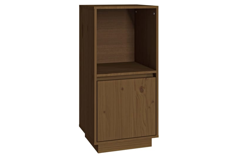 beBasic Skjenk honningbrun 38x35x80 heltre furu - Brun - Sideboard & skjenker