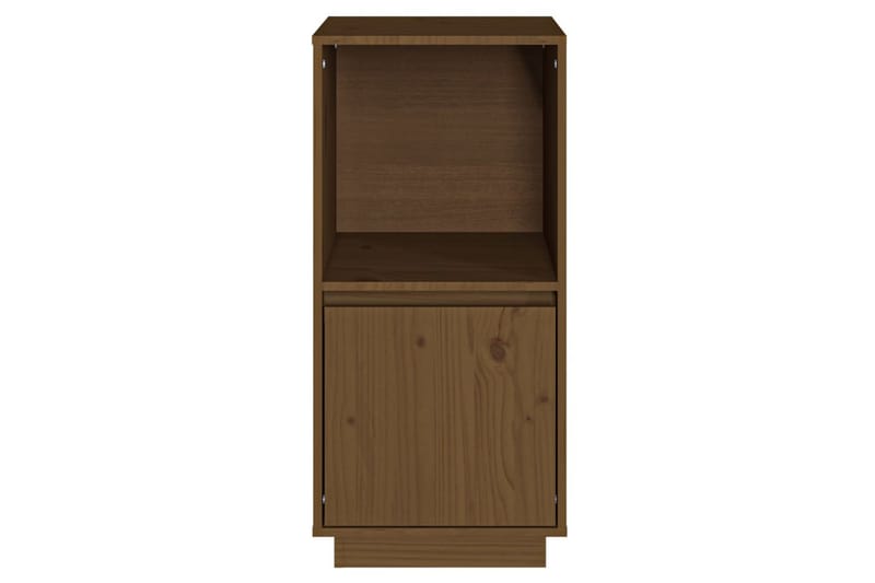 beBasic Skjenk honningbrun 38x35x80 heltre furu - Brun - Sideboard & skjenker