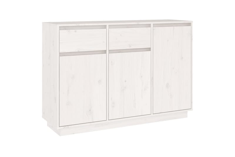 beBasic Skjenk hvit 110x34x75 cm heltre furu - Hvit - Oppbevaring - Oppbevaringsmøbler - Sideboard & skjenker