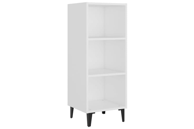 beBasic Skjenk hvit 34,5x32,5x90 cm konstruert tre - Hvit - Oppbevaring - Oppbevaringsmøbler - Sideboard & skjenker