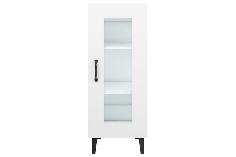 beBasic Skjenk hvit 34,5x34x90 cm konstruert tre - Hvit - Oppbevaring - Oppbevaringsmøbler - Sideboard & skjenker