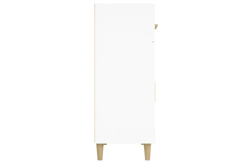 beBasic Skjenk hvit 69,5x34x89 cm konstruert tre - Hvit - Oppbevaring - Oppbevaringsmøbler - Sideboard & skjenker