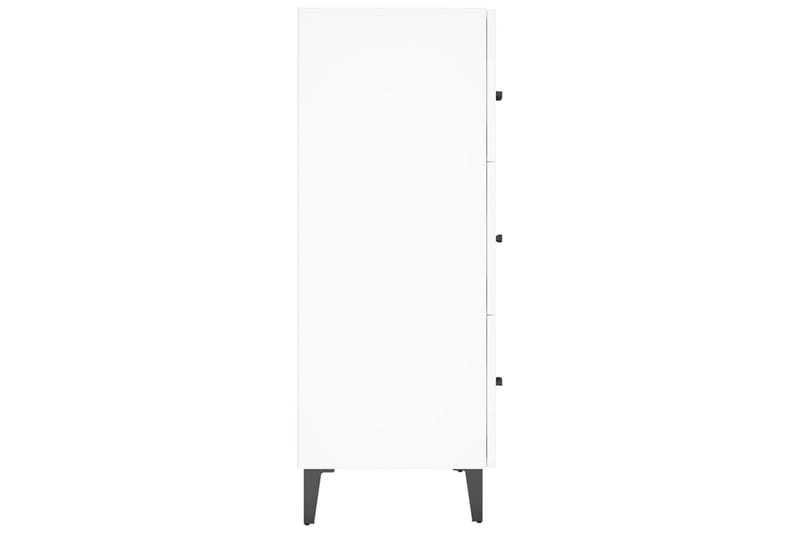 beBasic Skjenk hvit 69,5x34x90 cm konstruert tre - Hvit - Oppbevaring - Oppbevaringsmøbler - Sideboard & skjenker