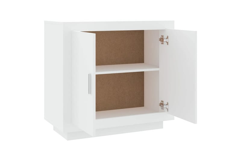 beBasic Skjenk hvit 80x40x75 cm konstruert tre - Hvit - Oppbevaring - Oppbevaringsmøbler - Sideboard & skjenker