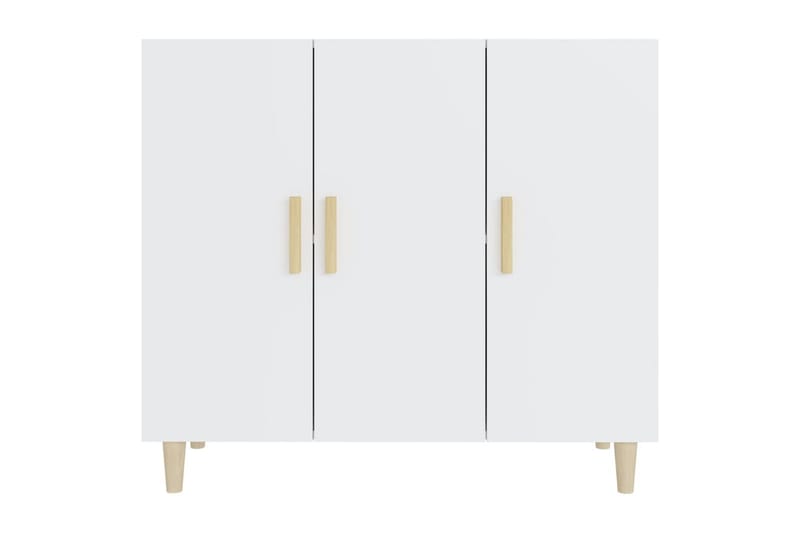 beBasic Skjenk hvit 90x34x80 cm konstruert tre - Hvit - Oppbevaring - Oppbevaringsmøbler - Sideboard & skjenker