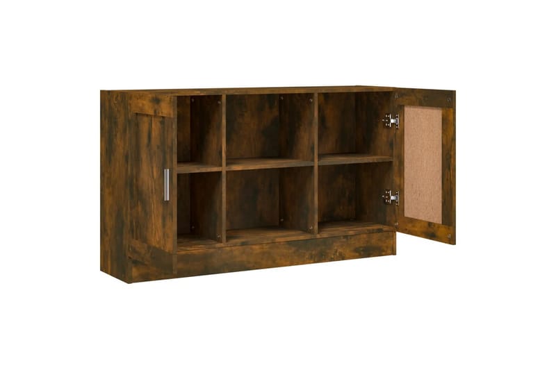 beBasic Skjenk røkt eik 120x30,5x70 cm konstruert tre - Brun - Oppbevaring - Oppbevaringsmøbler - Sideboard & skjenker