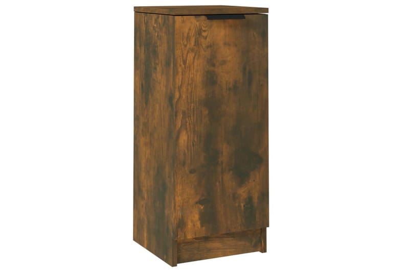 beBasic Skjenk røkt eik 30x30x70 cm konstruert tre - Brun - Oppbevaring - Oppbevaringsmøbler - Sideboard & skjenker