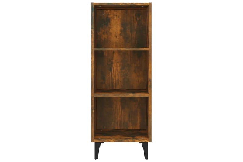 beBasic Skjenk røkt eik 34,5x32,5x90 cm konstruert tre - Brun - Oppbevaring - Oppbevaringsmøbler - Sideboard & skjenker