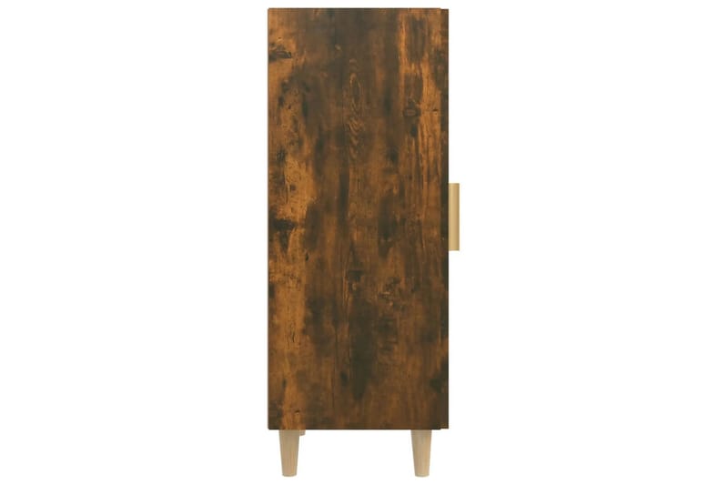 beBasic Skjenk røkt eik 34,5x34x90 cm konstruert tre - Brun - Oppbevaring - Oppbevaringsmøbler - Sideboard & skjenker