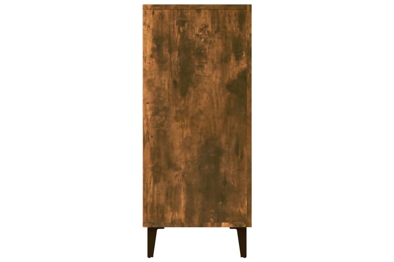 beBasic Skjenk røkt eik 90x34x80 cm konstruert tre - Brun - Oppbevaring - Oppbevaringsmøbler - Sideboard & skjenker