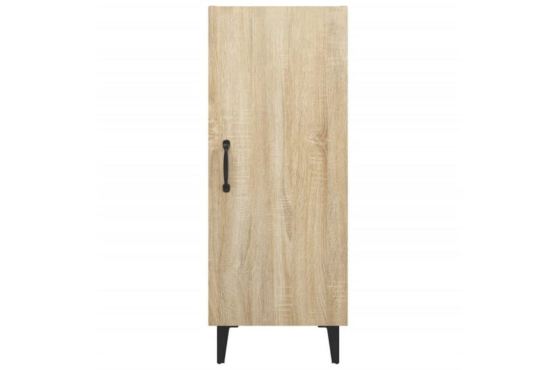 beBasic Skjenk sonoma eik 34,5x34x90 cm konstruert tre - Brun - Oppbevaring - Oppbevaringsmøbler - Sideboard & skjenker