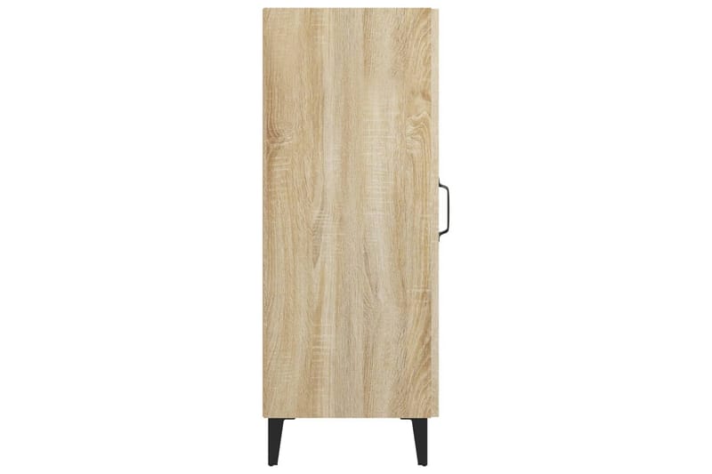 beBasic Skjenk sonoma eik 34,5x34x90 cm konstruert tre - Brun - Oppbevaring - Oppbevaringsmøbler - Sideboard & skjenker