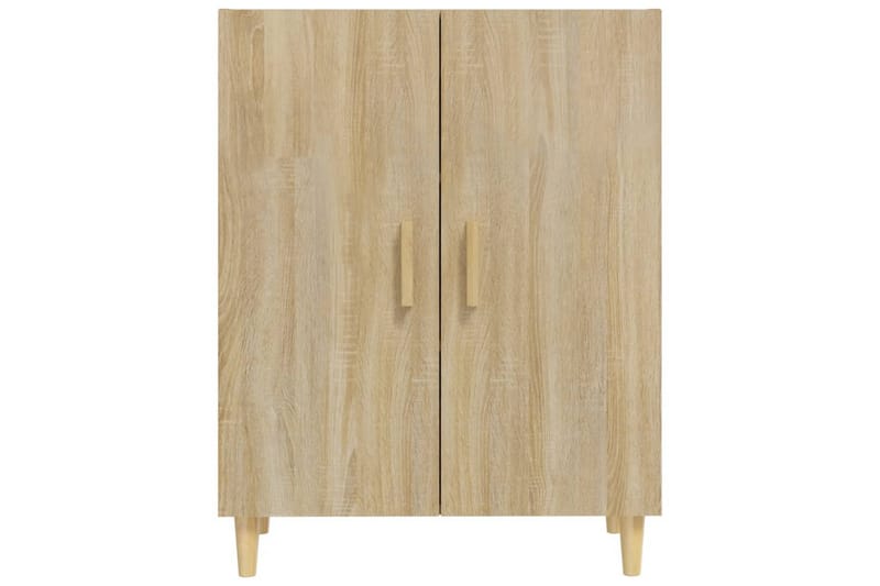 beBasic Skjenk sonoma eik 70x34x90 cm konstruert tre - Brun - Sideboard & skjenker