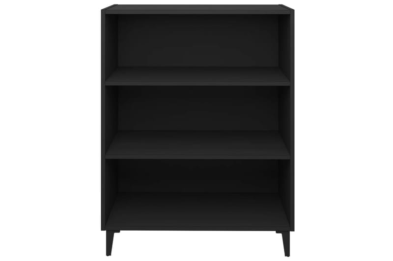 beBasic Skjenk svart 69,5x32,5x90 cm konstruert tre - Svart - Oppbevaring - Oppbevaringsmøbler - Sideboard & skjenker