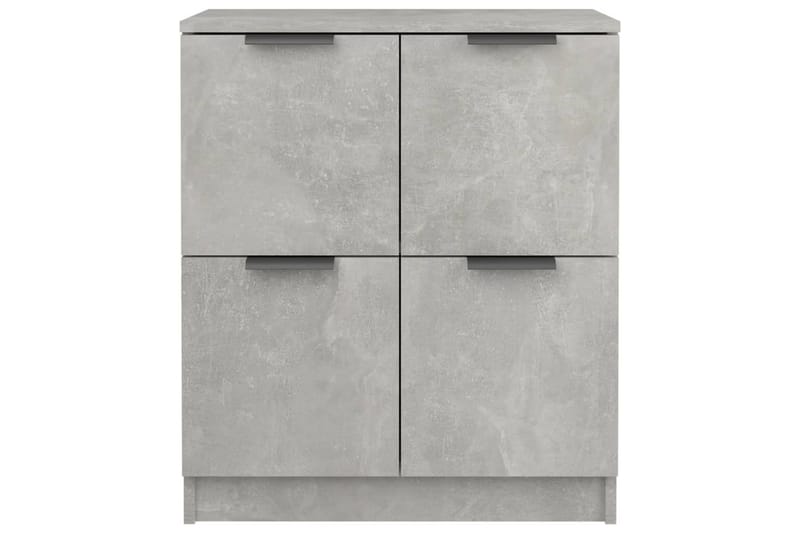 beBasic Skjenker 2 stk betonggrå 60x30x70 cm konstruert tre - GrÃ¥ - Oppbevaring - Oppbevaringsmøbler - Sideboard & skjenker