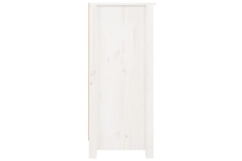 beBasic Skjenker 2 stk hvit 40x35x80 cm heltre furu - Hvit - Oppbevaring - Oppbevaringsmøbler - Sideboard & skjenker