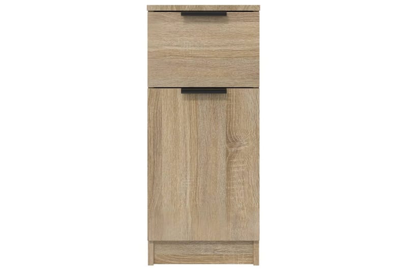 beBasic Skjenker 2 stk sonoma eik 30x30x70 cm konstruert tre - Brun - Oppbevaring - Oppbevaringsmøbler - Sideboard & skjenker