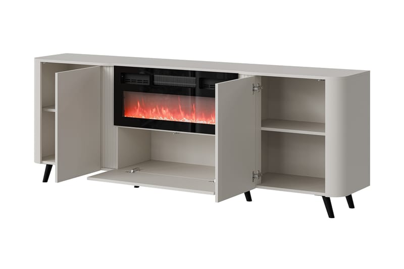 Clement Kommode 200 cm - Beige - Oppbevaring - Oppbevaringsmøbler - Kommode