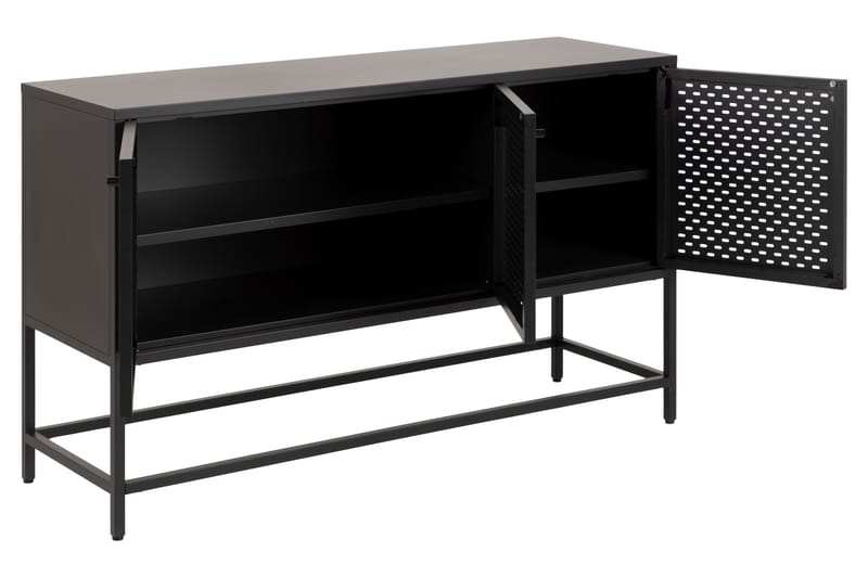 Crabtree Skjenk 125 cm - Sort - Oppbevaring - Oppbevaringsmøbler - Sideboard & skjenker