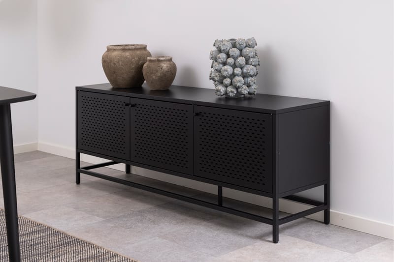 Crabtree Skjenk 160 cm - Sort - Oppbevaring - Oppbevaringsmøbler - Sideboard & skjenker