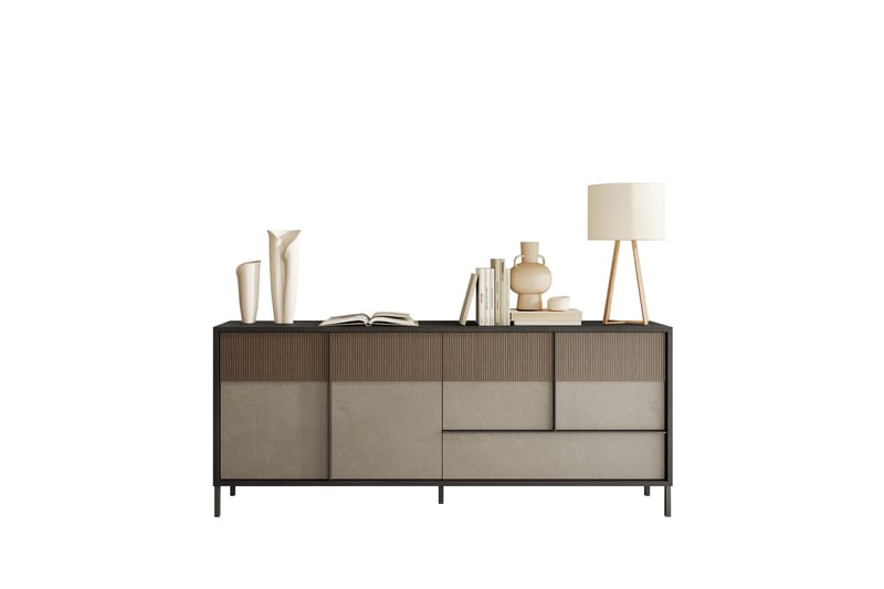 Everest Skänk 206x40 cm - Messing - Oppbevaring - Oppbevaringsmøbler - Sideboard & skjenker