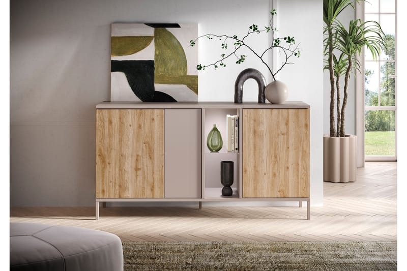 Gent Skänk 160x43 cm - Brun - Oppbevaring - Oppbevaringsmøbler - Sideboard & skjenker